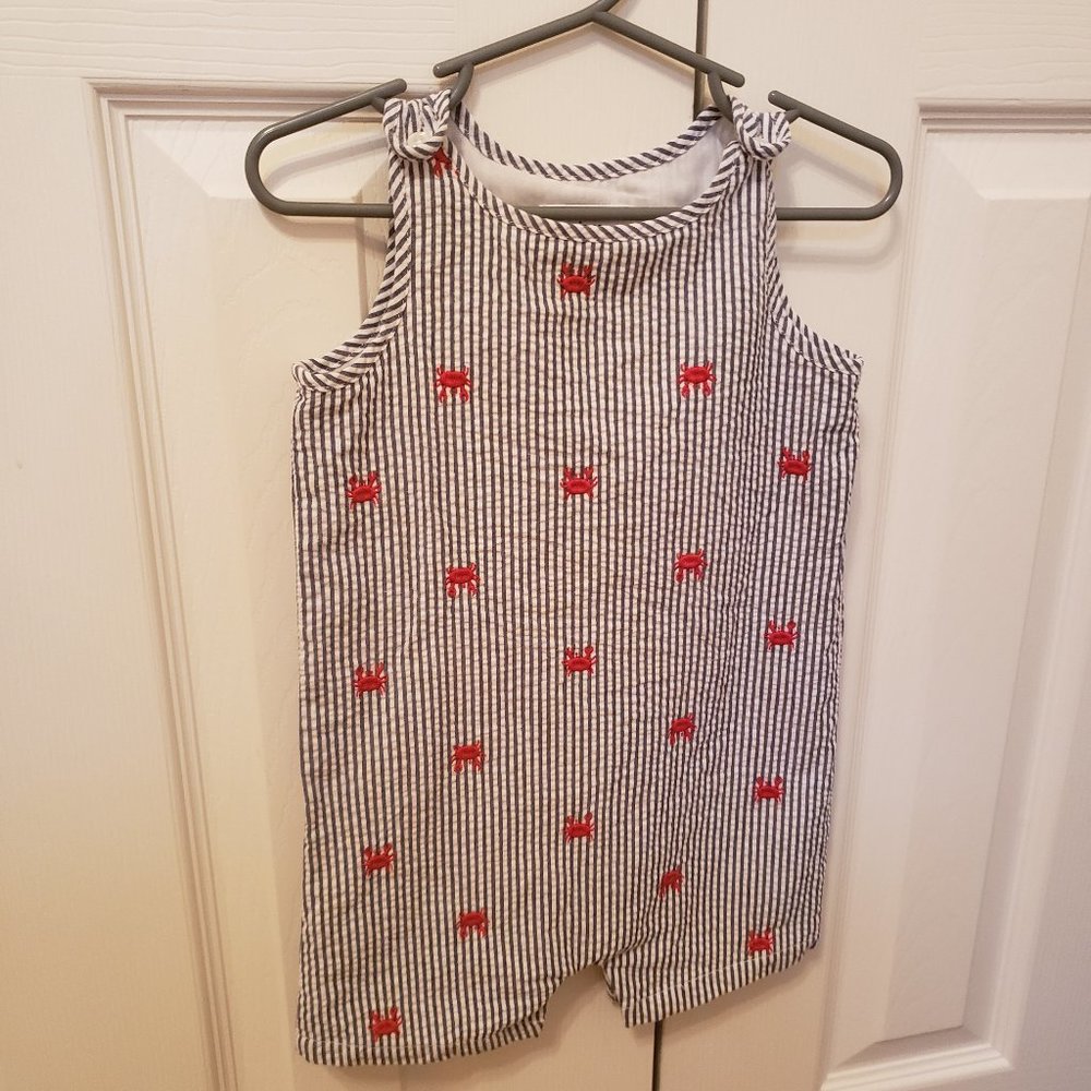 Crown & Ivy baby crab romper - 18months